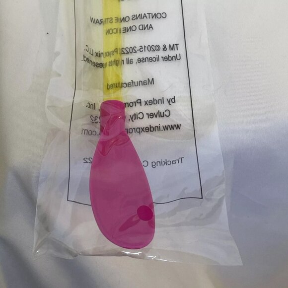 Rocket League Slurpee Cup Straws Set of 4 NEW in Package! Red Green Yellow Blue - Picture 9 of 14